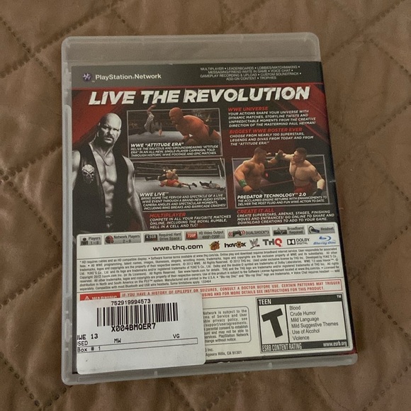 PS3 W’13 PlayStation Game - Picture 2 of 6